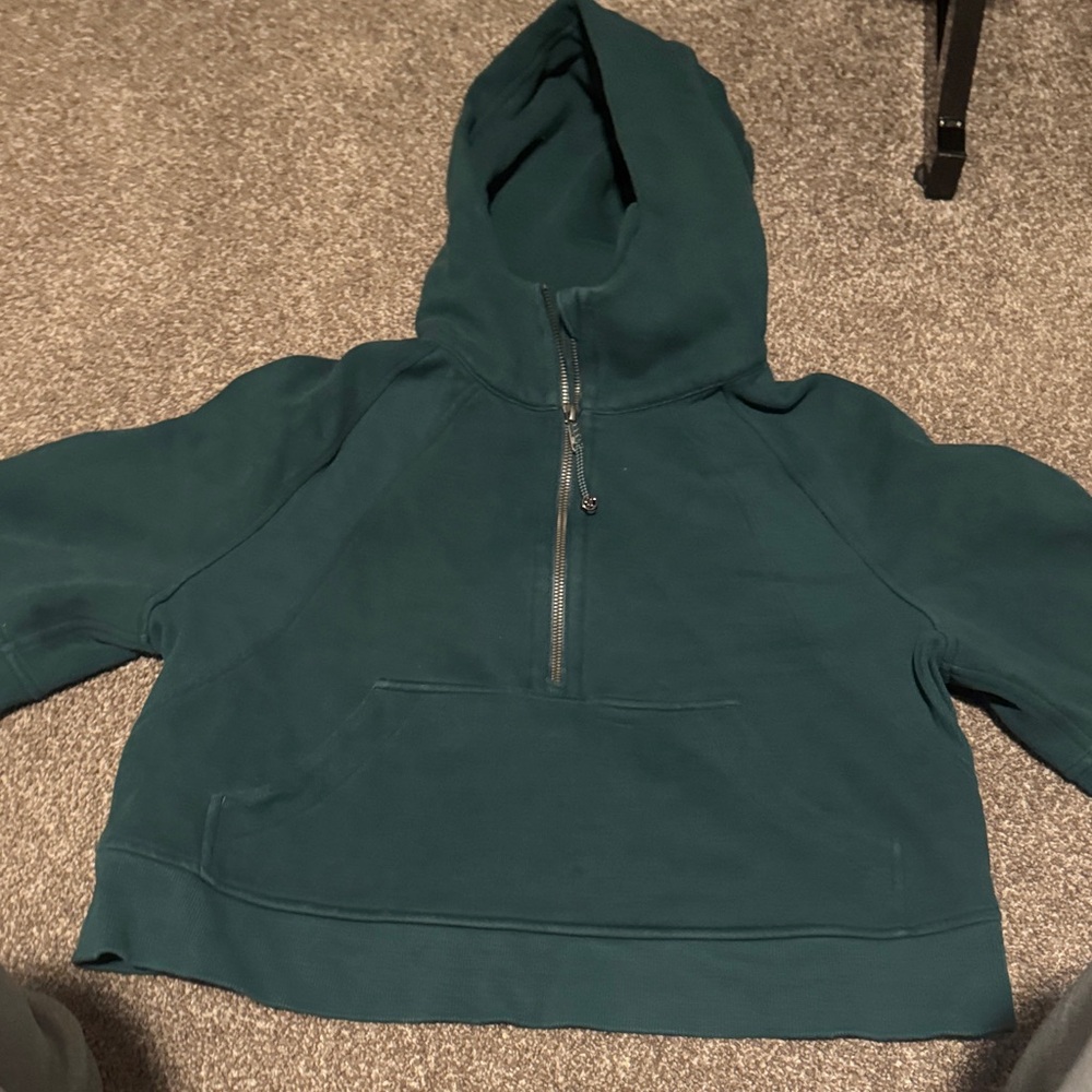 lululemon athletica Teal Hoodie Sweater